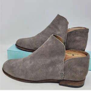 Frye Elissa Suede and Leather Bootie